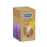 PACK DE 12 CAJAS DE PRESERVATIVOS SIN LATEX NUDE - DUREX